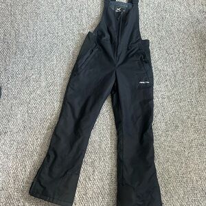 Arctix Black Snow Bib Overalls